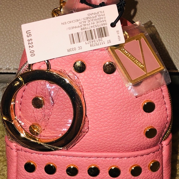Victoria Secret mini backpack keychain💕 - Picture 2 of 3